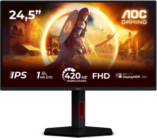 De AOC G4 25G4KUR 24,5" monitor in één oogopslag