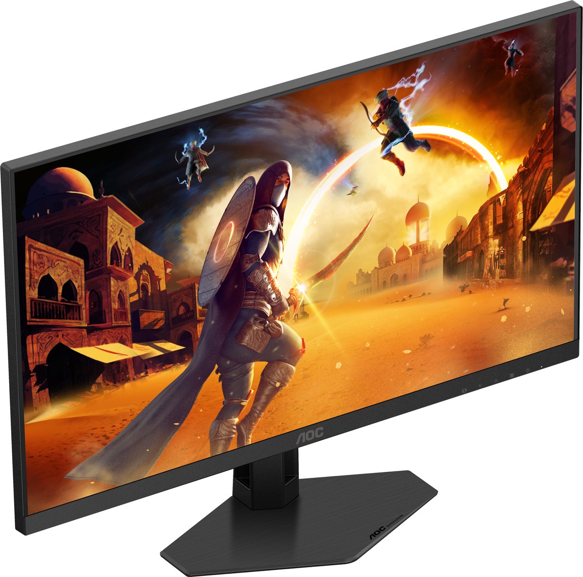 Wat vinden we goed aan de AOC Q24G4RE 23.8" Quad HD Monitor Zwart/Rood
