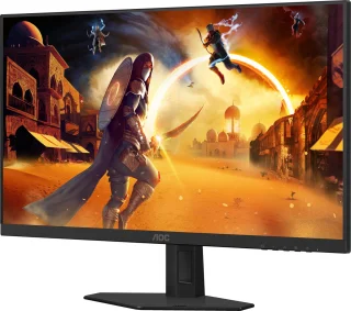 AOC Q24G4RE 23.8" Quad HD Monitor Zwart/Rood