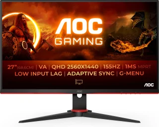 AOC Q27G2E 27 Inch QHD Gaming Monitor