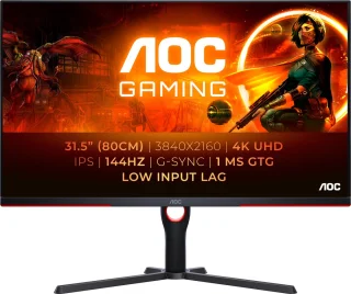 AOC U32G3X 32" 4K Gaming Monitor