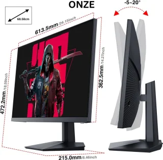 ApexArte Gaming Monitor Draagbaar Full HD 240Hz Zwart