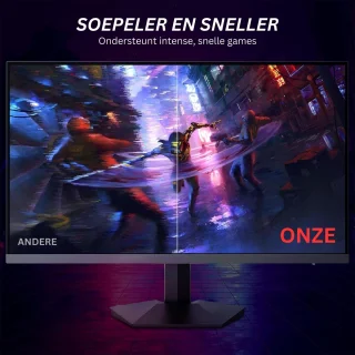 ApexArte Gaming Monitor Draagbaar Full HD 240Hz Zwart