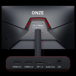 ApexArte Gaming Monitor Draagbaar Full HD 240Hz Zwart