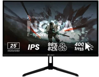 Arozzi Nova 25 inch esports gaming monitor zwart