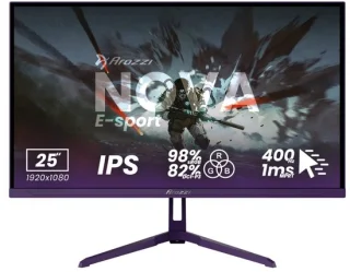 Arozzi Nova 25 inch gaming monitor paars