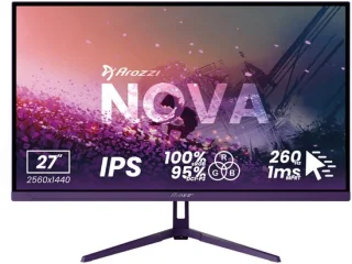 Arozzi Nova 27 inch gaming monitor paars