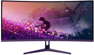 Arozzi Nova 34 Curved Monitor Paars