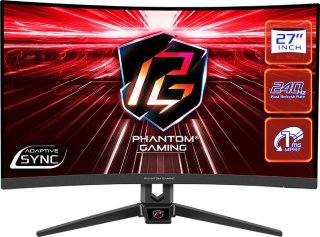 Asrock PG27F15RS1A 27 Inch Curved Gaming Monitor