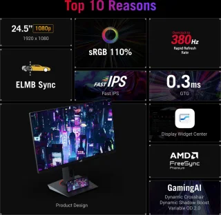ASUS ROG Strix XG259QNS 25" Gaming Monitor