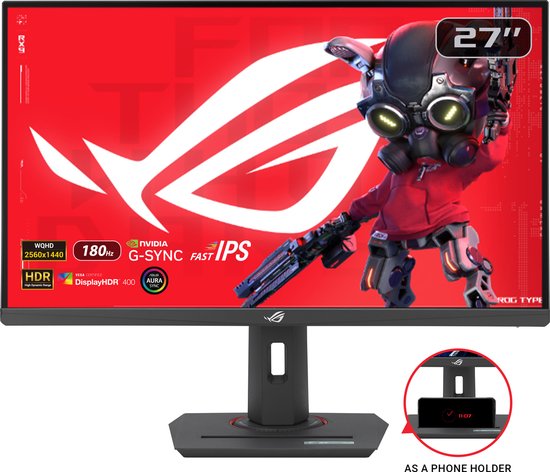 ASUS ROG Strix XG27ACG — snelle QHD-monitor voor competitieve gamers
