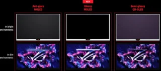 ASUS ROG Strix XG27AQDMG 27 Inch OLED Gaming Monitor