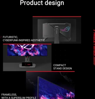 ASUS ROG Strix XG27AQDMG 27 Inch OLED Gaming Monitor
