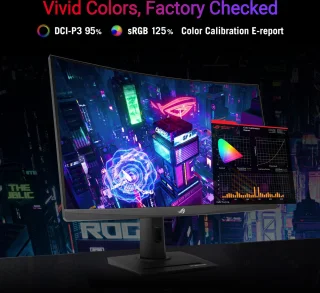 ASUS ROG Strix XG32WCMS 31.5" QHD Curved Gaming Monitor