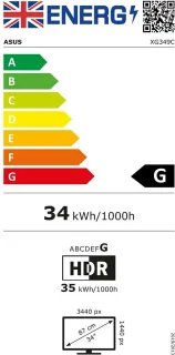 ASUS ROG Strix XG349C 34" QHD UltraWide Monitor