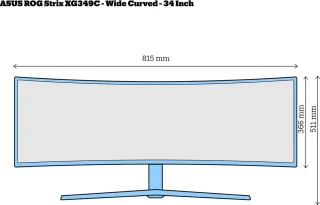 ASUS ROG Strix XG349C 34" QHD UltraWide Monitor