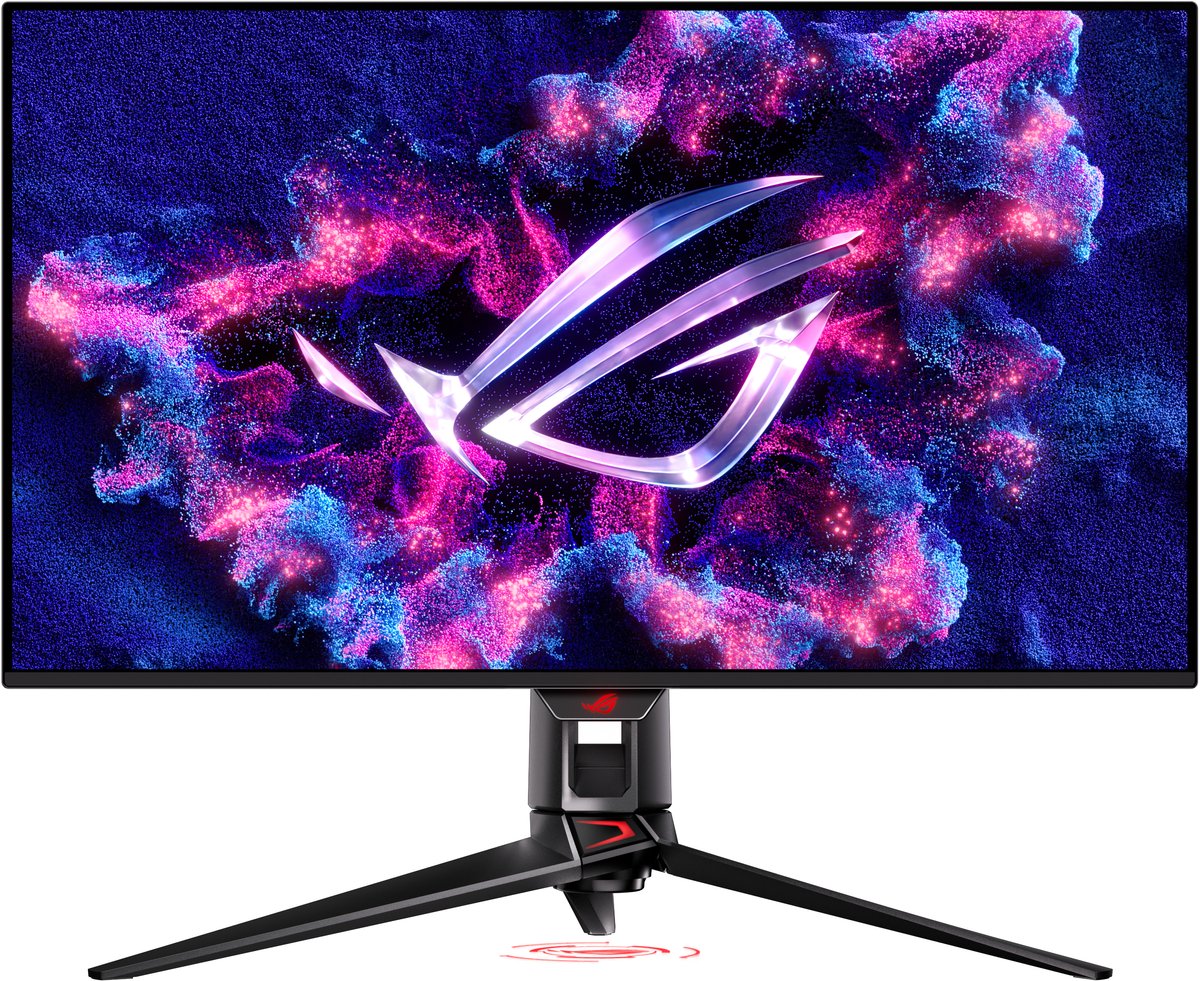 De ASUS ROG Swift PG32UCDMZ 31.5" 4K OLED monitor zwart in één oogopslag