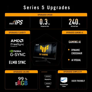 ASUS TUF Gaming VG249QM5A Gamingmonitor