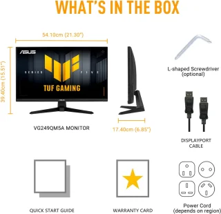 ASUS TUF Gaming VG249QM5A Gamingmonitor
