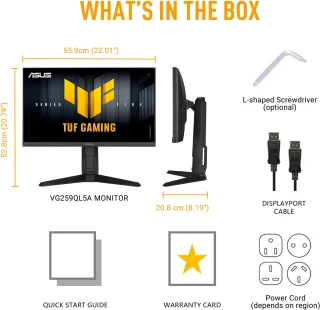 ASUS TUF Gaming VG259QL5A Monitor