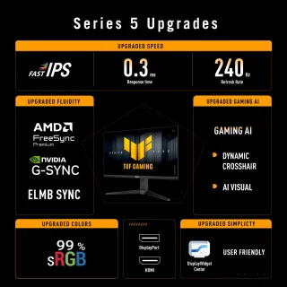 ASUS TUF Gaming VG279QML5A Gamingmonitor