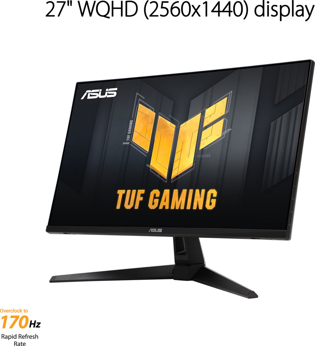 ASUS TUF Gaming VG27AQA 27 inch QHD Monitor