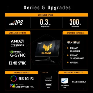 ASUS TUF Gaming VG27AQM5A 27 inch Gaming Monitor