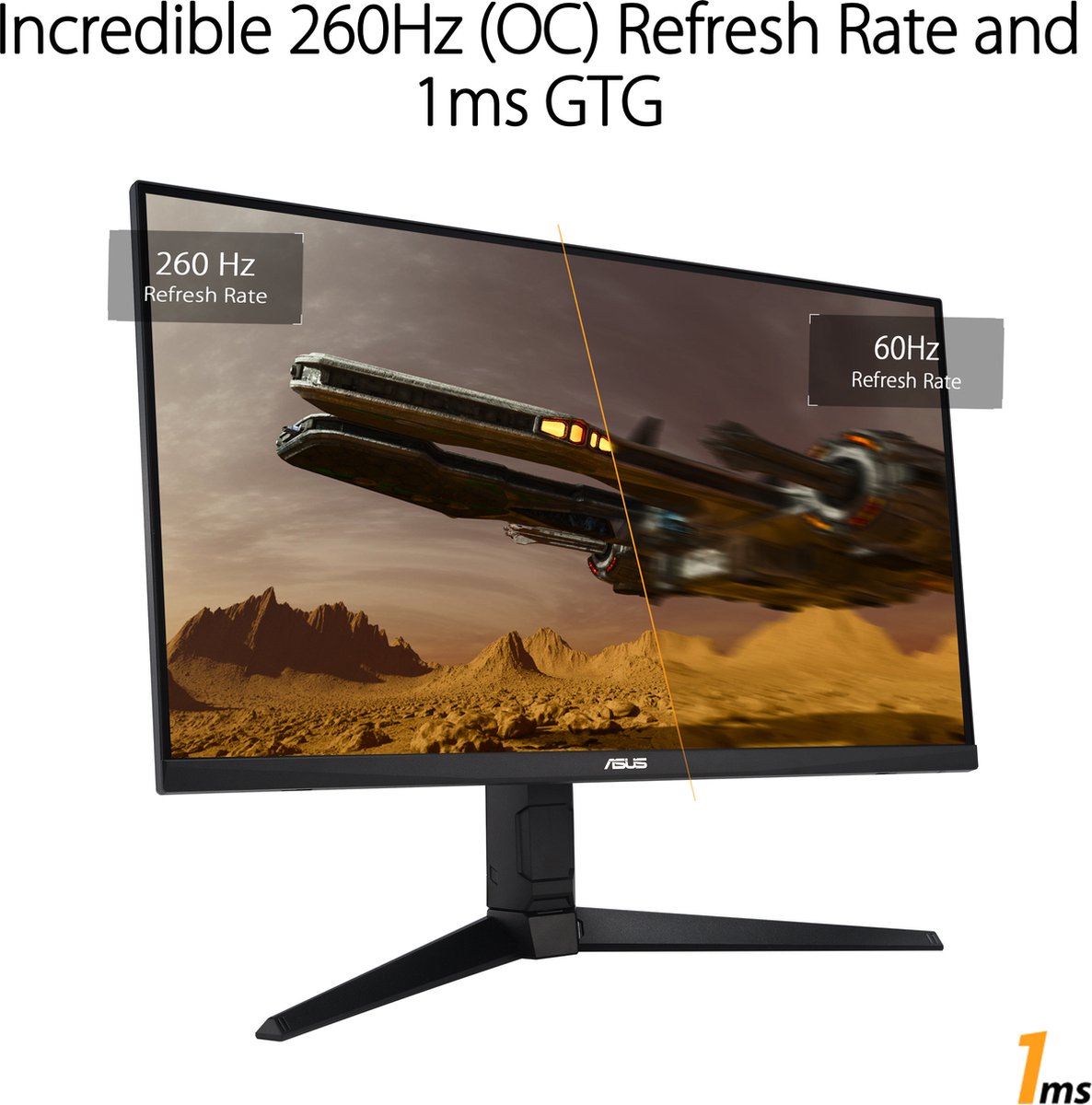 ASUS TUF Gaming VG27AQML1A 27" Monitor Zwart
