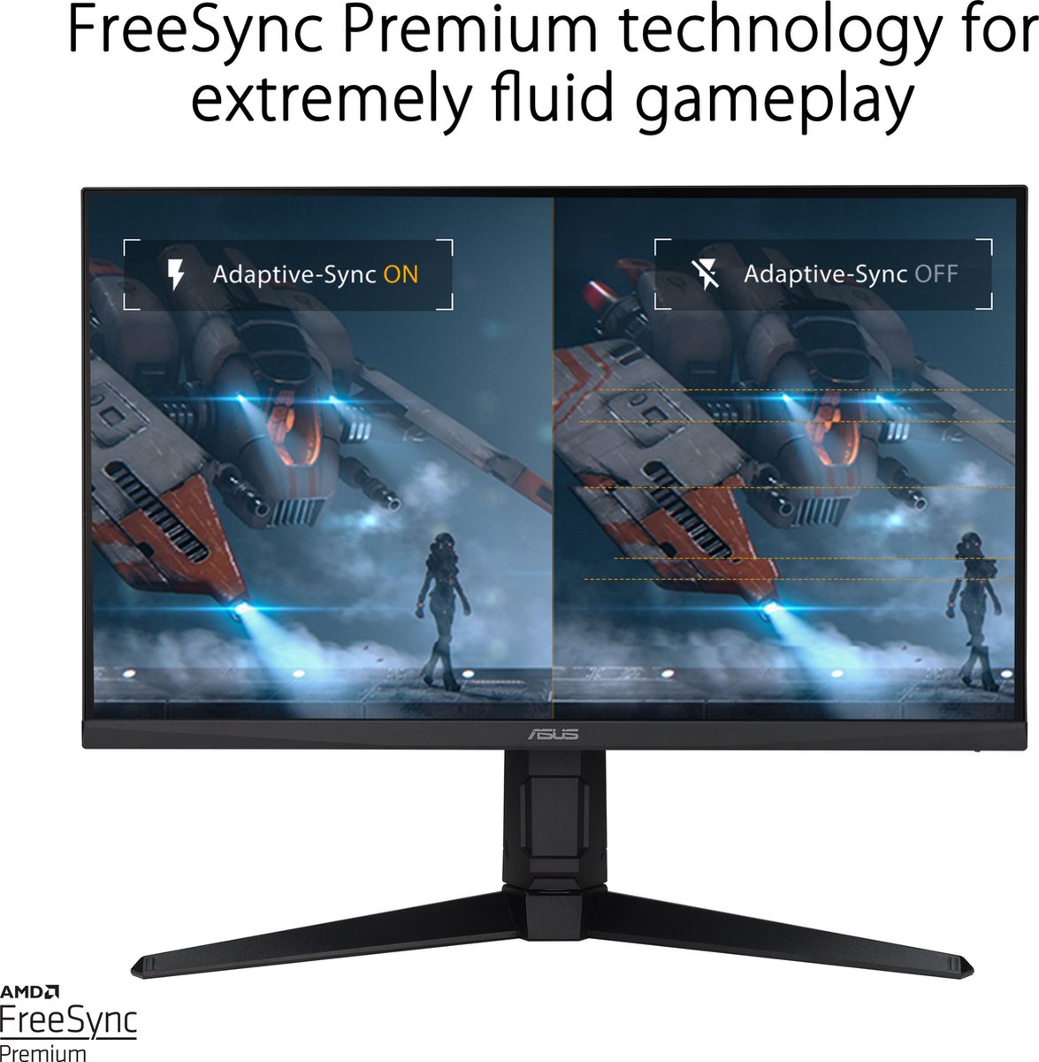 ASUS TUF Gaming VG27AQML1A 27" Monitor Zwart