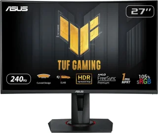 ASUS TUF Gaming VG27VQM 27" Curved Gaming Monitor