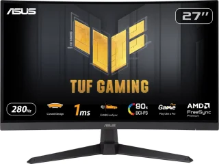 ASUS TUF Gaming VG27VQM1B 27 Inch FHD Curved Monitor