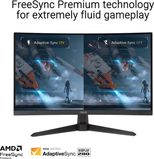 ASUS TUF Gaming VG27VQM1B 27 Inch FHD Curved Monitor
