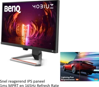 BenQ Mobiuz EX2710S 27" Gaming Monitor Full HD 165Hz