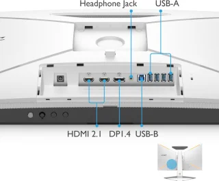 BenQ Mobiuz EX2710U 27 inch 4K Gaming Monitor