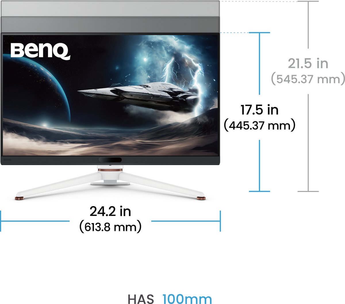 BenQ MOBIUZ EX271U 27” 4K Gaming Monitor