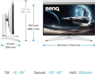 BenQ MOBIUZ EX321UX 32” Mini LED 4K Gamingmonitor