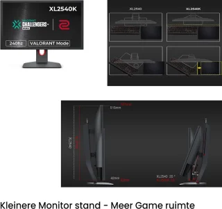 BenQ ZOWIE XL2540K 24 inch Gaming Monitor