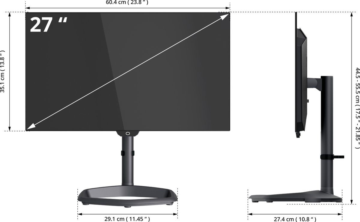 Cooler Master Tempest GZ2711 27'' QHD Gaming Monitor