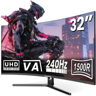 Curved gaming monitor 32 inch 4K 240Hz
