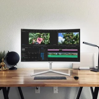 Curved gamingmonitor 24 inch, FHD