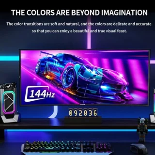 Curved monitor 34 inch QHD+ 3440x1440 144Hz