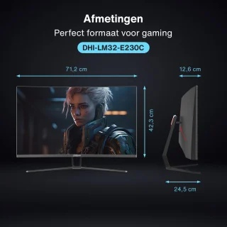 Dahua LM32-E230C 32 inch Full HD Curved Gaming Monitor