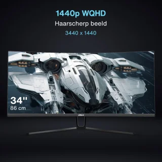 Dahua LM34-E330C 34 inch Ultrawide Curved Gaming Monitor