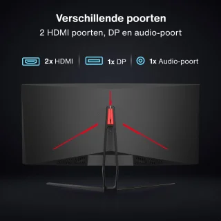 Dahua LM34-E330C 34 inch Ultrawide Curved Gaming Monitor