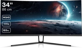 Dahua LM34-E330C 34 inch Ultrawide Curved Gaming Monitor