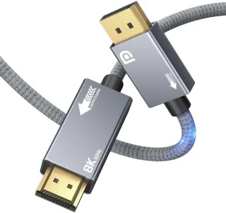 DisplayPort 1.4 naar HDMI 2.1-kabel (3 m)