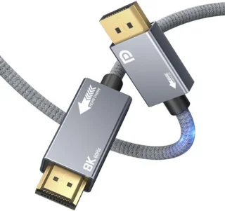 DisplayPort 1.4 naar HDMI 2.1-kabel