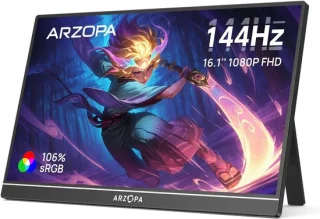 Draagbare gaming monitor 16.1 inch