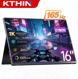 Draagbare monitor 16 inch - wit