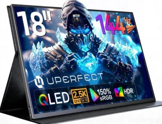 Draagbare monitor 18 inch QLED 2.5K 144Hz IPS